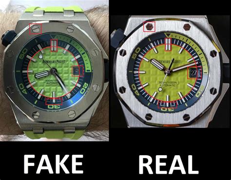 fake audemars piguet vs real|real ap.